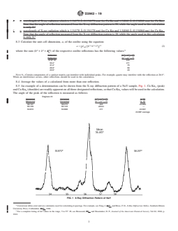 ASTM D3942-19 REDLINE ASTM D3942-19 - Standard Test Method for Determination of the Unit Cell Dimension of a Faujasite-Type Zeolite - Page 3 preview
