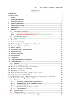 IEC 61347-2-10:2024 RLV - Controlgear for electric light sources - Safety - Part 2-10: Particular requirements - Electronic controlgear for high-frequency operation of tubular cold-cathode discharge lamps (neon tubes)
Released:5/14/2024
Isbn:9782832289174 - Page 4 preview