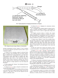 ASTM E3190-19 ASTM E3190-19 - Standard Practice for Preparation of Fixed Radiological/Surrogate Contamination on Porous Test Coupon Surfaces for Evaluation of Decontamination Techniques - Page 3 preview