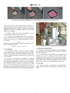 ASTM E3190-19 ASTM E3190-19 - Standard Practice for Preparation of Fixed Radiological/Surrogate Contamination on Porous Test Coupon Surfaces for Evaluation of Decontamination Techniques - Page 4 preview