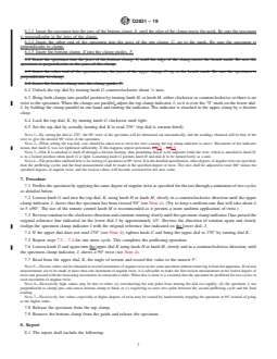 ASTM D2821-19 REDLINE ASTM D2821-19 - Standard Test Method for Measuring the Relative Stiffness of Leather by Means of a Torsional Wire Apparatus - Page 3 preview