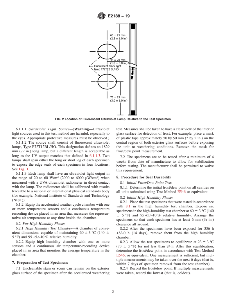 ASTM E2188-19 - Standard Test Method for Insulating Glass Unit Performance