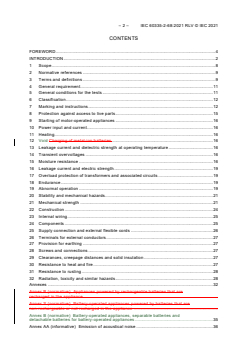 IEC 60335-2-68:2021 RLV - Household and similar electrical appliances - Safety - Part 2-68: Particular requirements for spray extraction machines, for commercial use
Released:5/25/2021
Isbn:9782832298497 - Page 4 preview