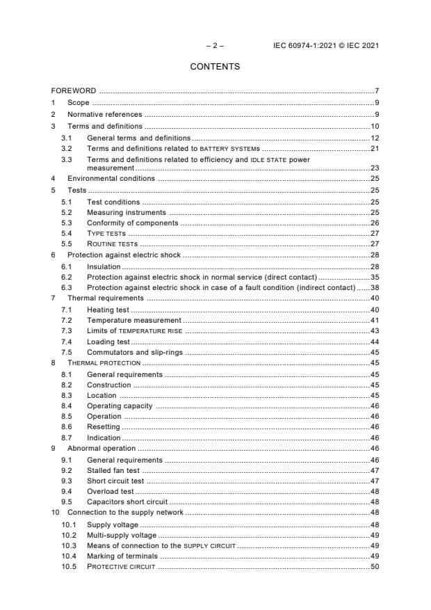 IEC 60974-1:2021 IEC 60974-1:2021 - Arc welding equipment - Part 1: Welding power sources - Page 4 preview