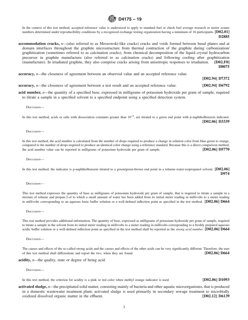 REDLINE ASTM D4175-19 - Standard Terminology Relating to Petroleum Products, Liquid Fuels, and Lubricants