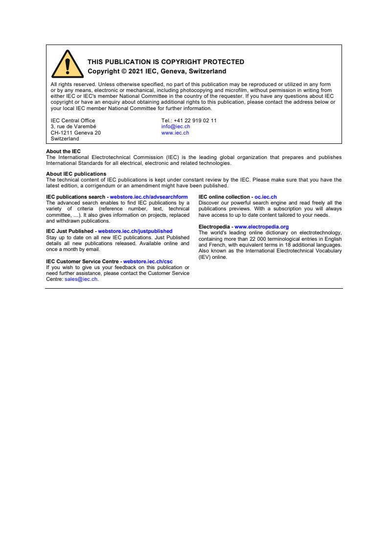 IEC TS 63042-202:2021 IEC TS 63042-202:2021 - UHV AC transmission systems - Part 202: UHV AC transmission line design - Page 2 preview