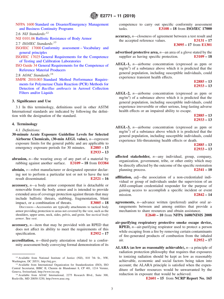 ASTM E2771-11(2019) - Standard Terminology for  Homeland Security Applications