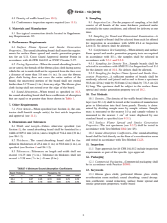 ASTM F2154-13(2019) ASTM F2154-13(2019) - Standard Specification for Sound-Absorbing Board, Fibrous Glass, Perforated Fibrous Glass Cloth Faced - Page 2 preview