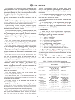 ASTM F1791-00(2019) ASTM F1791-00(2019) - Standard Specification for Filters Used in Air or Nitrogen Systems - Page 2 preview