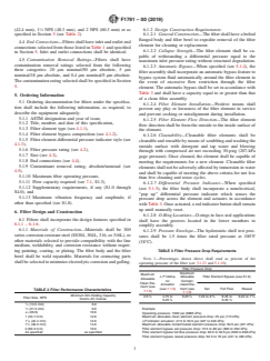 ASTM F1791-00(2019) ASTM F1791-00(2019) - Standard Specification for Filters Used in Air or Nitrogen Systems - Page 3 preview