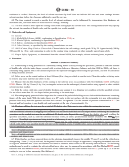 ASTM D5402-19 REDLINE ASTM D5402-19 - Standard Practice for Assessing the Solvent Resistance of Organic Coatings Using Solvent Rubs - Page 2 preview