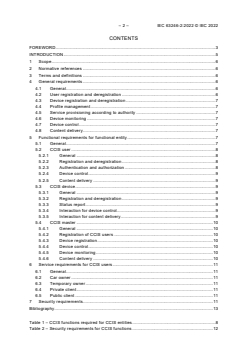 IEC 63246-2:2022 IEC 63246-2:2022 - Configurable car infotainment services (CCIS) - Part 2: Requirements - Page 4 preview