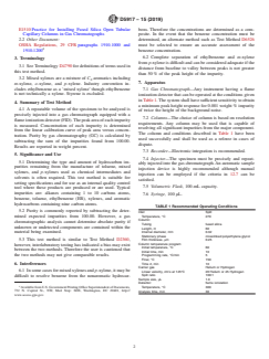 ASTM D5917-15(2019) ASTM D5917-15(2019) - Standard Test Method for Trace Impurities in Monocyclic Aromatic Hydrocarbons by Gas Chromatography and External Calibration - Page 2 preview