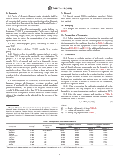 ASTM D5917-15(2019) ASTM D5917-15(2019) - Standard Test Method for Trace Impurities in Monocyclic Aromatic Hydrocarbons by Gas Chromatography and External Calibration - Page 3 preview
