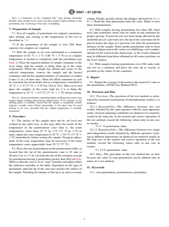 ASTM D937-07(2019) ASTM D937-07(2019) - Standard Test Method for Cone Penetration of Petrolatum - Page 2 preview