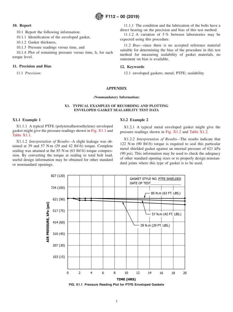 ASTM F112-00(2019) - Standard Test Method for  Sealability of Enveloped Gaskets