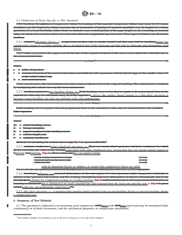 ASTM E9-19 REDLINE ASTM E9-19 - Standard Test Methods of Compression Testing of Metallic Materials at Room Temperature - Page 2 preview