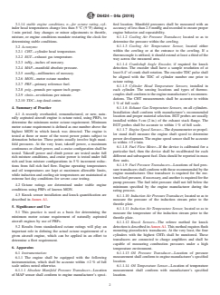 ASTM D6424-04a(2019) ASTM D6424-04a(2019) - Standard Practice for Octane Rating Naturally Aspirated Spark Ignition Aircraft Engines - Page 2 preview