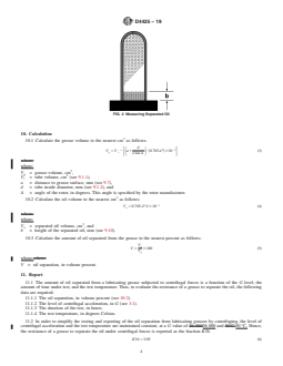 ASTM D4425-19 REDLINE ASTM D4425-19 - Standard Test Method for Oil Separation from Lubricating Grease by Centrifuging (Koppers Method) - Page 4 preview
