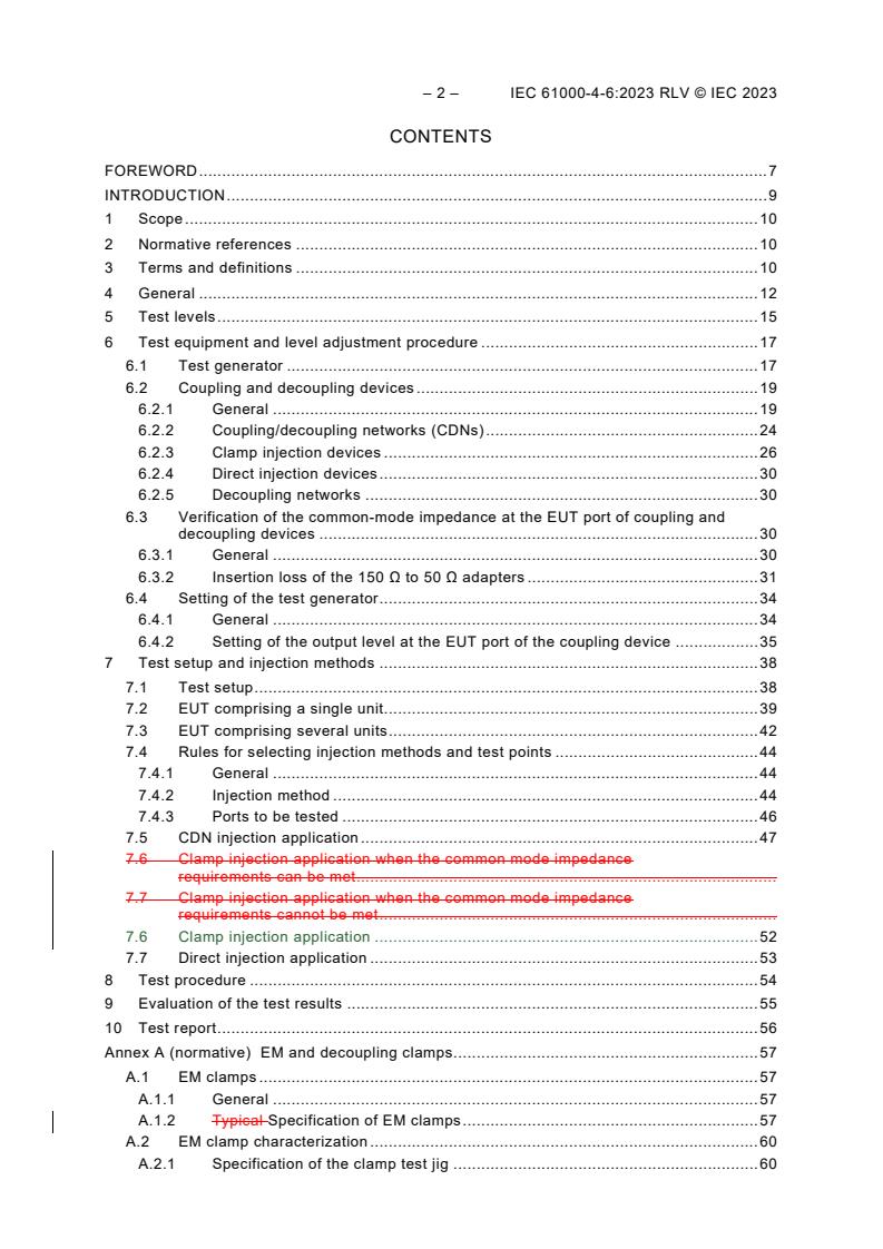 IEC 61000-4-6:2023 IEC 61000-4-6:2023 RLV - Electromagnetic compatibility (EMC) - Part 4-6: Testing and measurement techniques - Immunity to conducted disturbances, induced by radio-frequency fields
Released:6/6/2023 - Page 4 preview