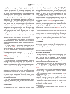 ASTM D7978-14(2019) ASTM D7978-14(2019) - Standard Test Method for Determination of the Viable Aerobic Microbial Content of Fuels and Associated Water—Thixotropic Gel Culture Method - Page 3 preview