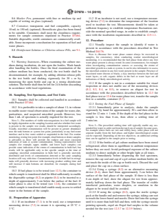 ASTM D7978-14(2019) ASTM D7978-14(2019) - Standard Test Method for Determination of the Viable Aerobic Microbial Content of Fuels and Associated Water—Thixotropic Gel Culture Method - Page 4 preview