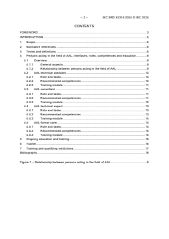 IEC SRD 63314:2024 - Active assisted living (AAL) guidance for education and training of persons working in the field of AAL
Released:3. 09. 2024
Isbn:9782832295182 - Page 4 preview