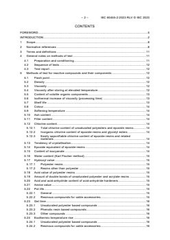 IEC 60455-2:2023 RLV - Resin based reactive compounds used for electrical insulation - Part 2: Methods of test
Released:7/27/2023
Isbn:9782832273425 - Page 4 preview