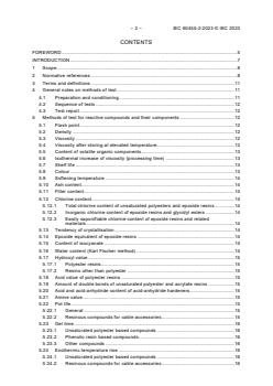 IEC 60455-2:2023 - Resin based reactive compounds used for electrical insulation - Part 2: Methods of test
Released:7/27/2023 - Page 4 preview