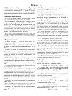 ASTM D4567-19 ASTM D4567-19 - Standard Test Method for Single-Point Determination of Specific Surface Area of Catalysts and Catalyst Carriers Using Nitrogen Adsorption by Continuous Flow Method - Page 3 preview