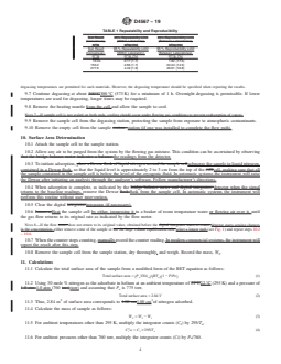 ASTM D4567-19 REDLINE ASTM D4567-19 - Standard Test Method for Single-Point Determination of Specific Surface Area of Catalysts and Catalyst Carriers Using Nitrogen Adsorption by Continuous Flow Method - Page 4 preview