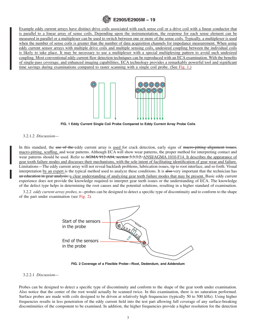 REDLINE ASTM E2905/E2905M-19 - Standard Practice for Examination of Mill and Kiln Girth Gear Teeth&#x2014;Electromagnetic  Methods