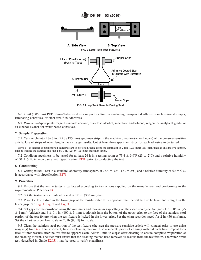 REDLINE ASTM D6195-03(2019) - Standard Test Methods for Loop Tack