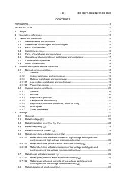 IEC 62271-202:2022 IEC 62271-202:2022 - High-voltage switchgear and controlgear - Part 202: AC prefabricated substations for rated voltages above 1 kV and up to and including 52 kV - Page 4 preview