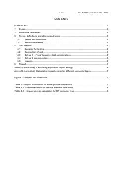 IEC 62037-3:2021 IEC 62037-3:2021 - Passive RF and microwave devices, intermodulation level measurement - Part 3: Measurement of passive intermodulation in coaxial connectors - Page 4 preview