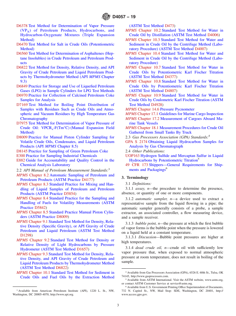 ASTM D4057-19 - Standard Practice for Manual Sampling of Petroleum and ...