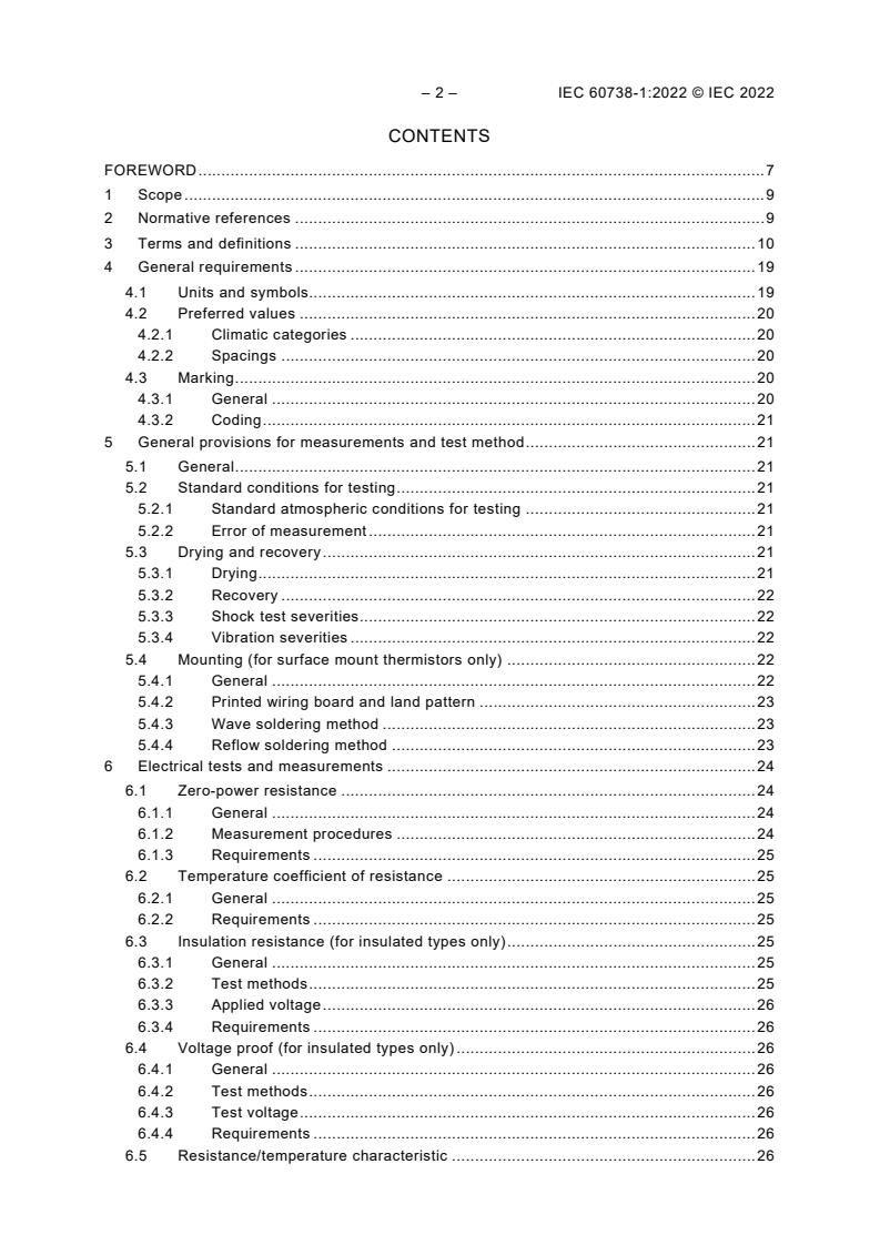 IEC 60738-1:2022 IEC 60738-1:2022 - Thermistors - Directly heated positive temperature coefficient - Part 1: Generic specification
Released:10/14/2022 - Page 4 preview