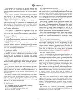 ASTM E3077-17e2 ASTM E3077-17e2 - Standard Guide for Raw Material eData Transfer from Material Suppliers to Pharmaceutical & Biopharmaceutical Manufacturers - Page 2 preview