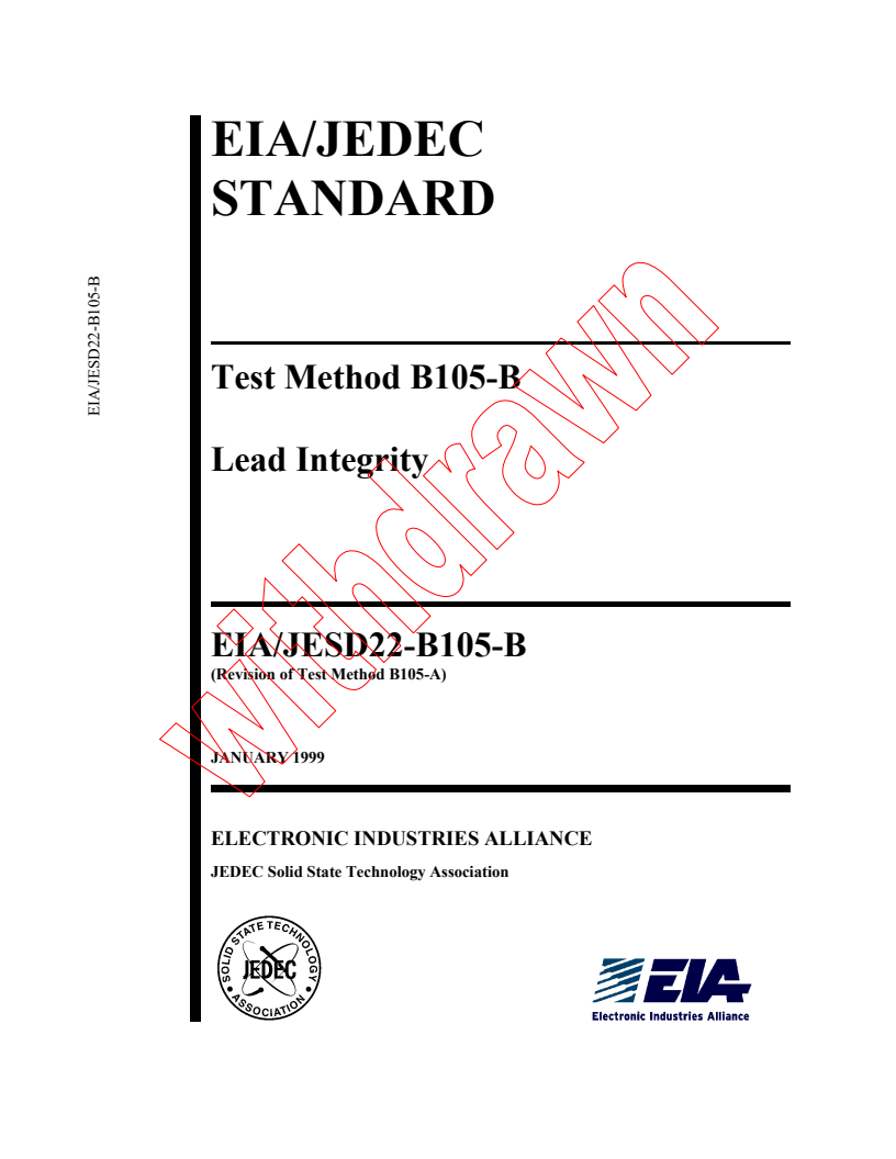 IEC PAS 62184:2000 - Lead integrity test method
Released:8/22/2000
Isbn:2831853087