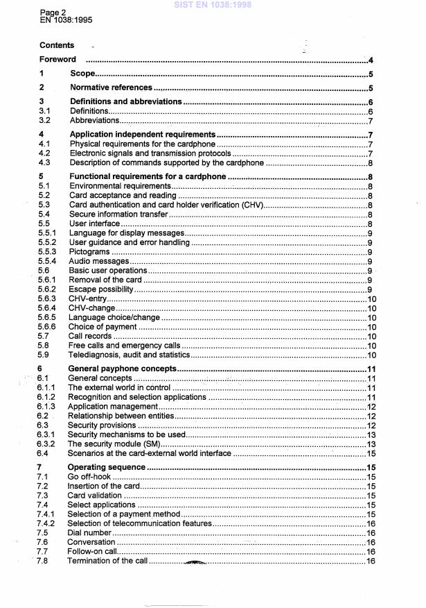EN 1038:1995 EN 1038:1998 - Page 4 preview