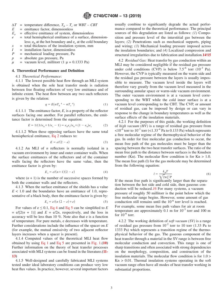 ASTM C740/C740M-13(2019) - Standard Guide for Evacuated Reflective Insulation In Cryogenic Service