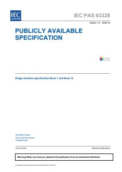 IEC PAS 63328:2020 - Zhaga interface specification Book 1 and Book 12 - Page 3 preview