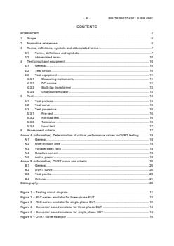 IEC TS 63217:2021 - Utility-interconnected photovoltaic inverters - Test procedure for over voltage ride-through measurements - Page 4 preview