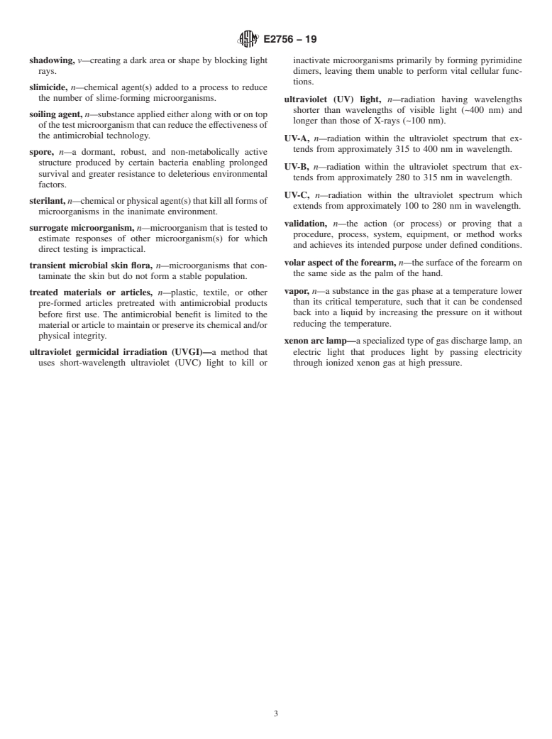 ASTM E2756-19 - Standard Terminology Relating to  Antimicrobial and Antiviral Agents