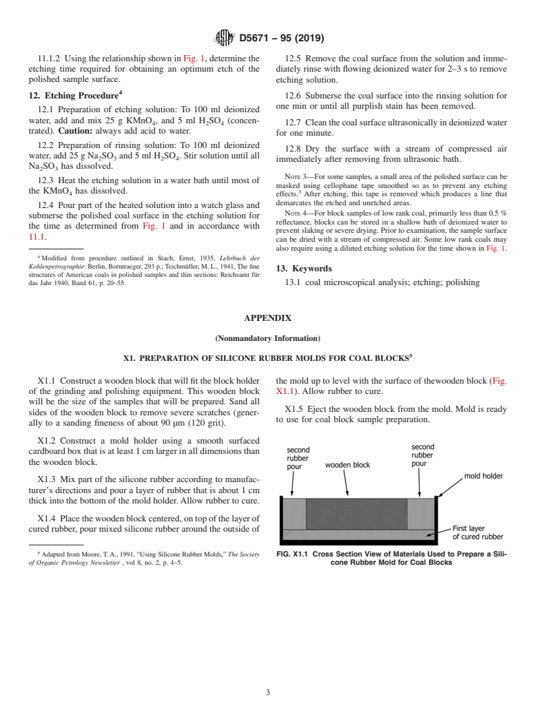 ASTM D5671-95(2019) - Standard Practice for  Polishing and Etching Coal Samples for Microscopical Analysis  by Reflected Light