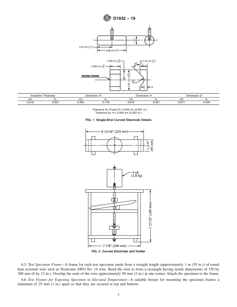 REDLINE ASTM D1932-19 - Standard Test Method for  Thermal Endurance of Flexible Electrical Insulating Varnishes