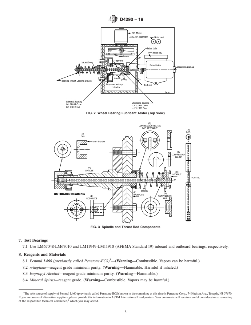 REDLINE ASTM D4290-19 - Standard Test Method for  Determining the Leakage Tendencies of Automotive Wheel Bearing   Grease Under Accelerated Conditions