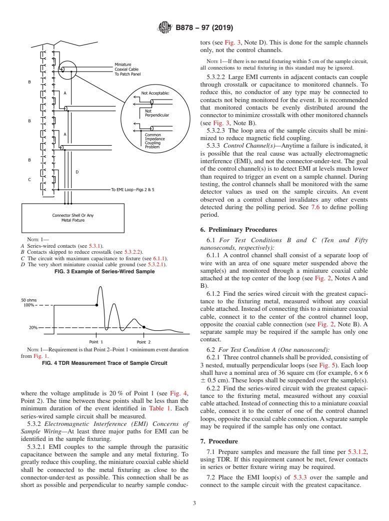 ASTM B878-97(2019) - Standard Test Method for Nanosecond Event Detection for Electrical Contacts and Connectors