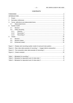 IEC 63033-2:2022 - Multimedia Systems and equipment for vehicles - Surround view system - Part 2: Recording methods of the surround view system - Page 4 preview
