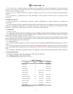 ASTM E1129/E1129M-19 REDLINE ASTM E1129/E1129M-19 - Standard Specification for Thermocouple Connectors - Page 2 preview